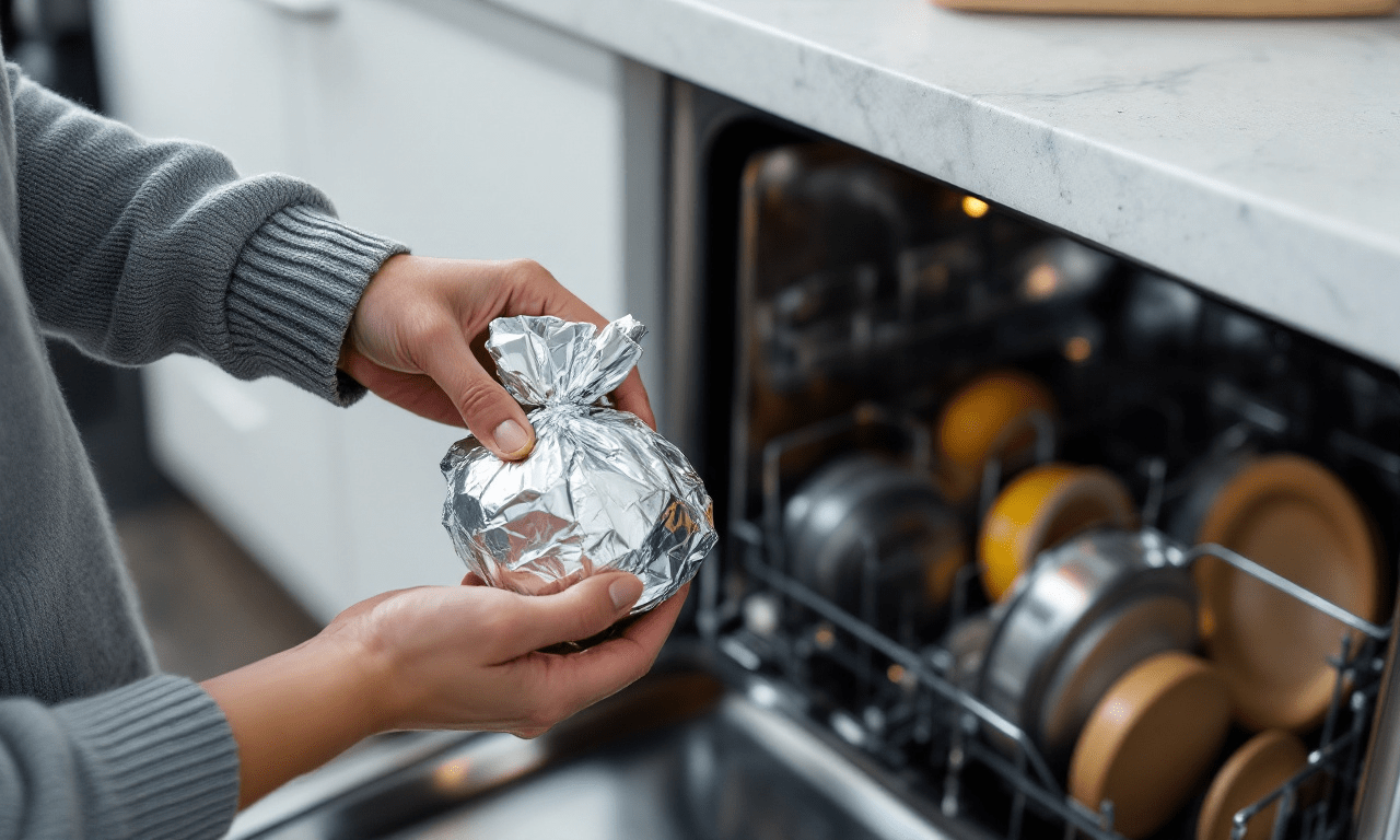 Ontdek het geheim: Waarom aluminiumfolie in je vaatwasser hoort!