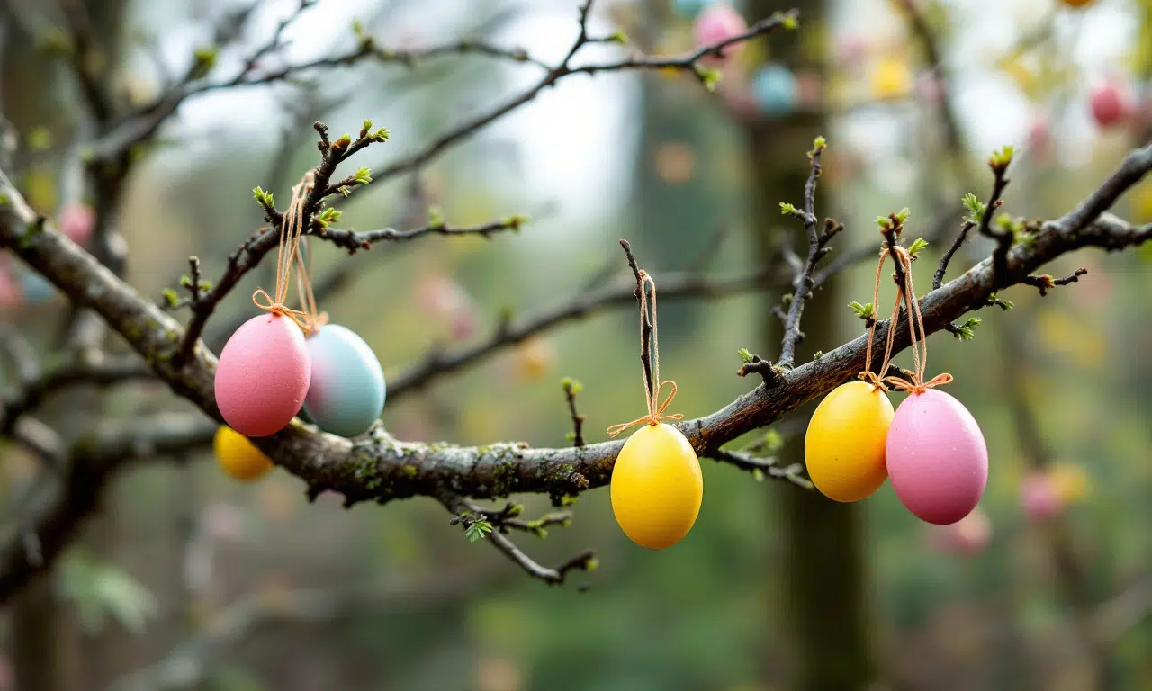 Geef je huis een lente- en paasgevoel met takken uit je tuin