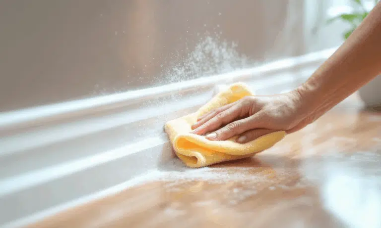 Stof op je plinten? Eén doekje en het blijft weken weg