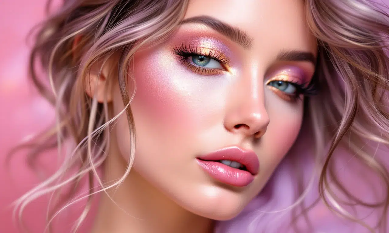 Dé oogmake-uptrend van dit moment: metallic glans en pastel magie