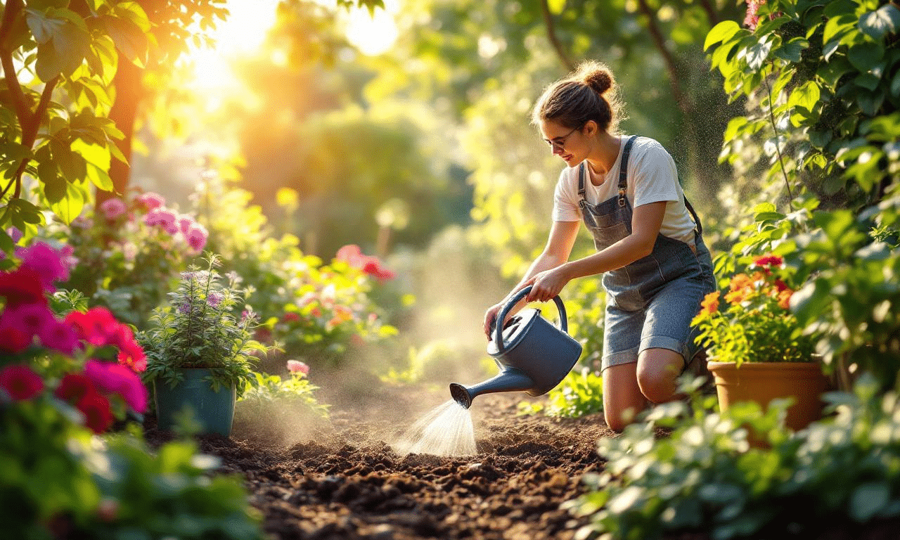 Deze simpele tuintruc houdt je planten levend tijdens extreme hitte