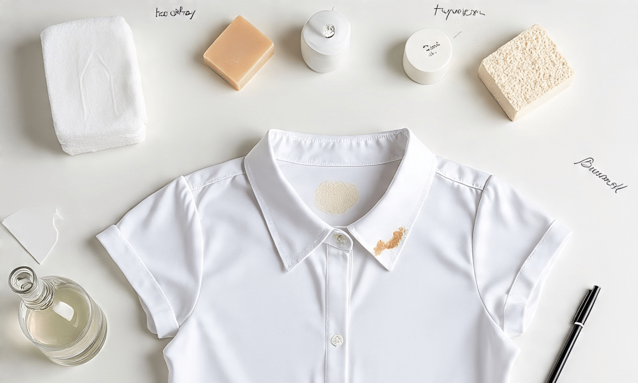 Foundationvlek in je shirt? Zo krijg je ‘m eruit zonder wassen